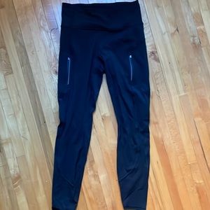 Athleta black Rainer tights. Sz  S.